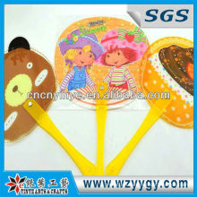 2013 Newest summer hand fan for promotion, PP hand fan